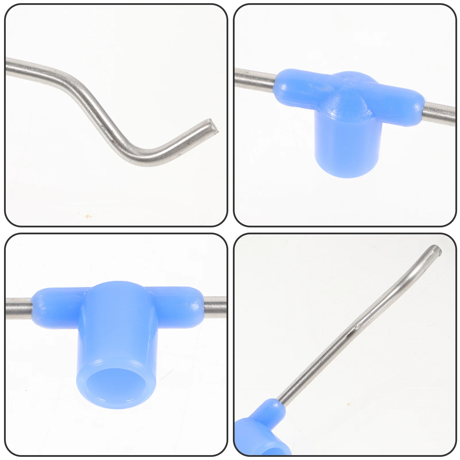 Infusion Rack Part Hook 2-hook Floor-standing Accessories (2 Hooks) Metal Iv Fluids