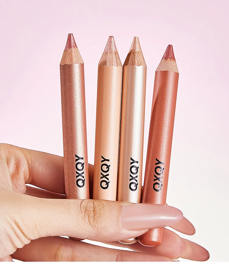 QXQY 3D Unter-Augen-Highlighter-Stift Wasserfest Verwischungsfest Langanhaltend Multifunktionaler Eyeliner Aufhellender Aegyo Sal Make-up-Stift – Detail 31