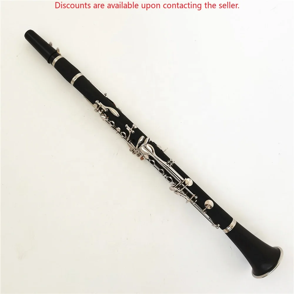 

Small Bore Dimension Hard Rubber Material Professional Bb Clarinet