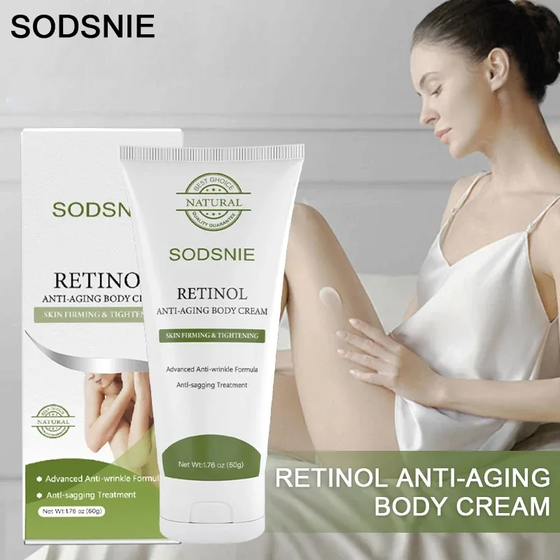 Retinol Anti Cellulite Body Cream Collagen Anti Aging Improve Sagging Skin Remove Wrinkle Firming Lifting Whiten Body Skin Care