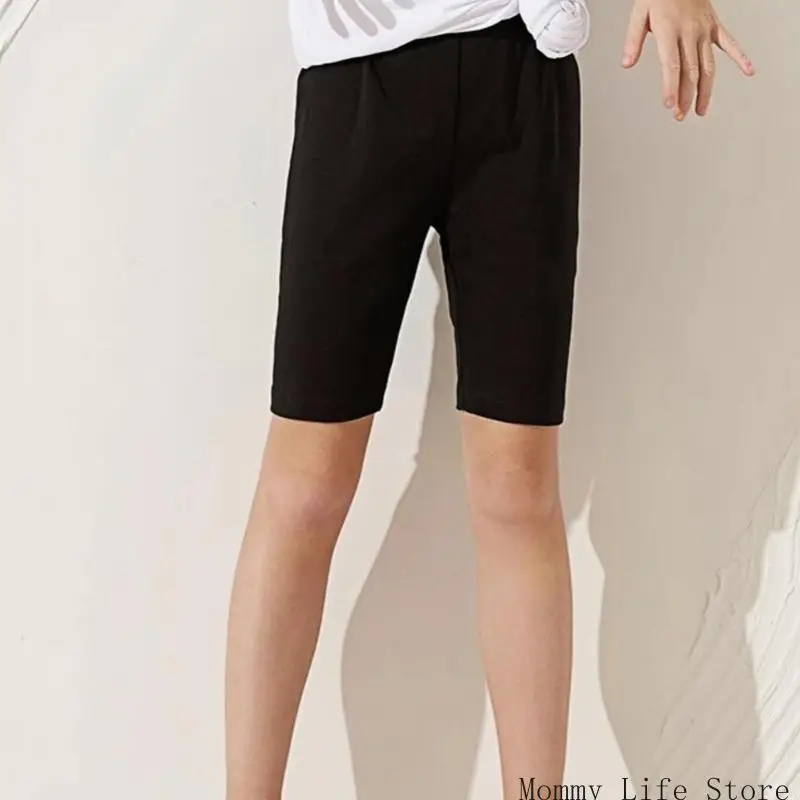 طماق ضيقة اللون الصلب سراويل قصيرة ناعمة وتنفس الطول الجوارب