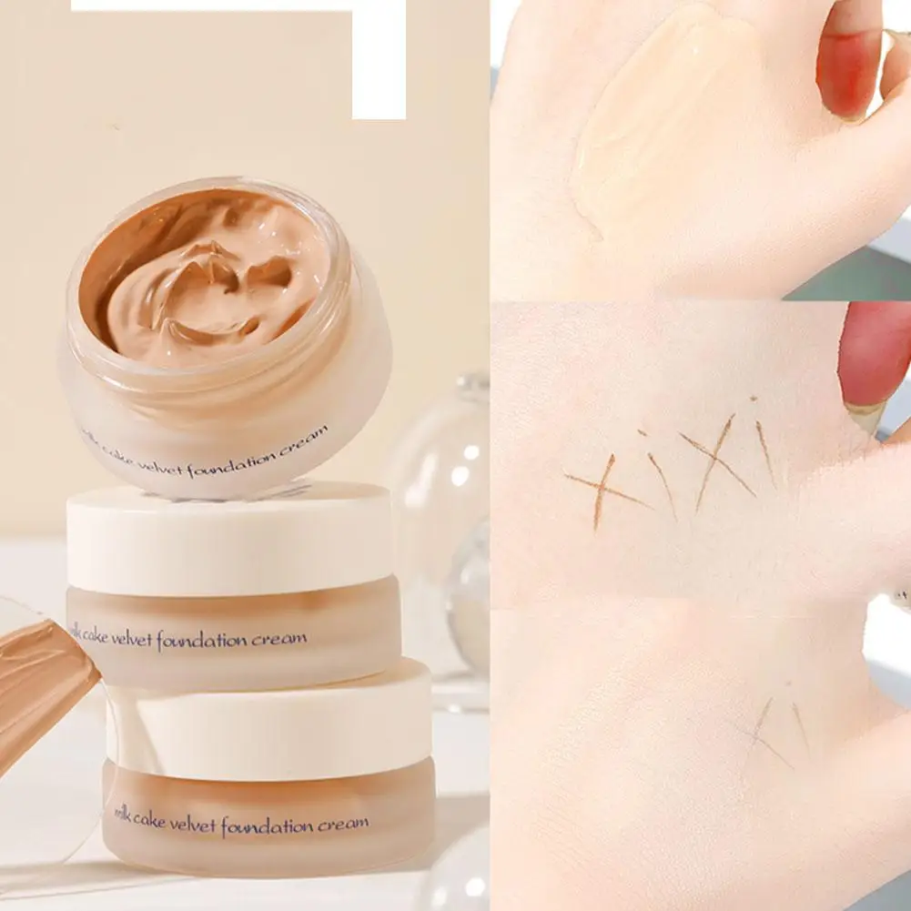 2Colors Liquid Concealer Foundation Cream Texture Covers Face Cosmetics Circles Lasting Makeup Acne Brighten Marks Dark P5C8