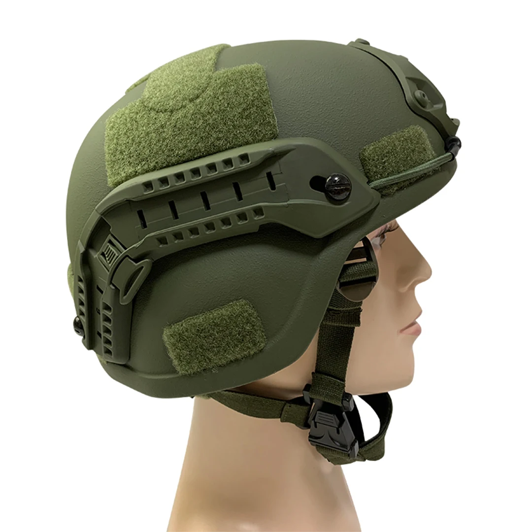 MICH-casco militar táctico para exteriores, balística de corte alto Protección corporal, PE y aramida