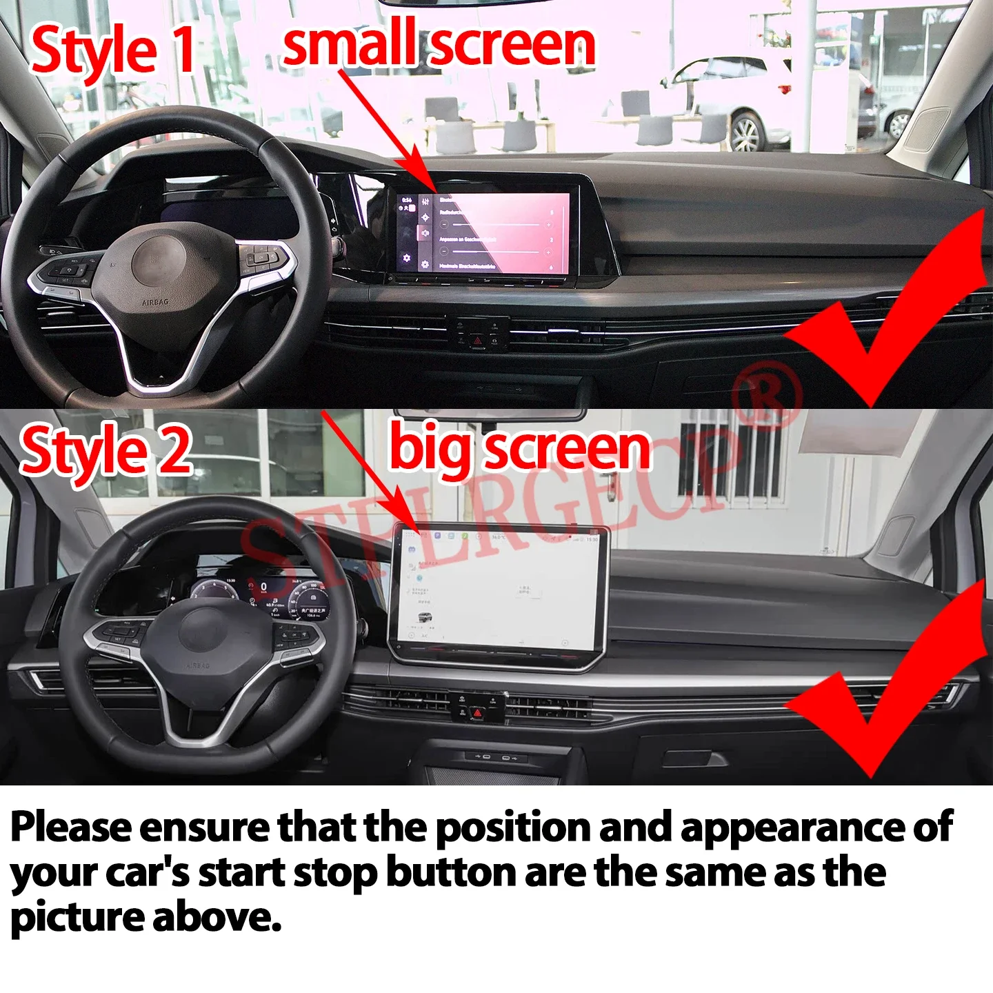 Stop Start Engine System Device OFF Button Control Sensor Plug Cancel Memory Cable for Volkswagen VW Golf MK8 Golf8 2020-2027