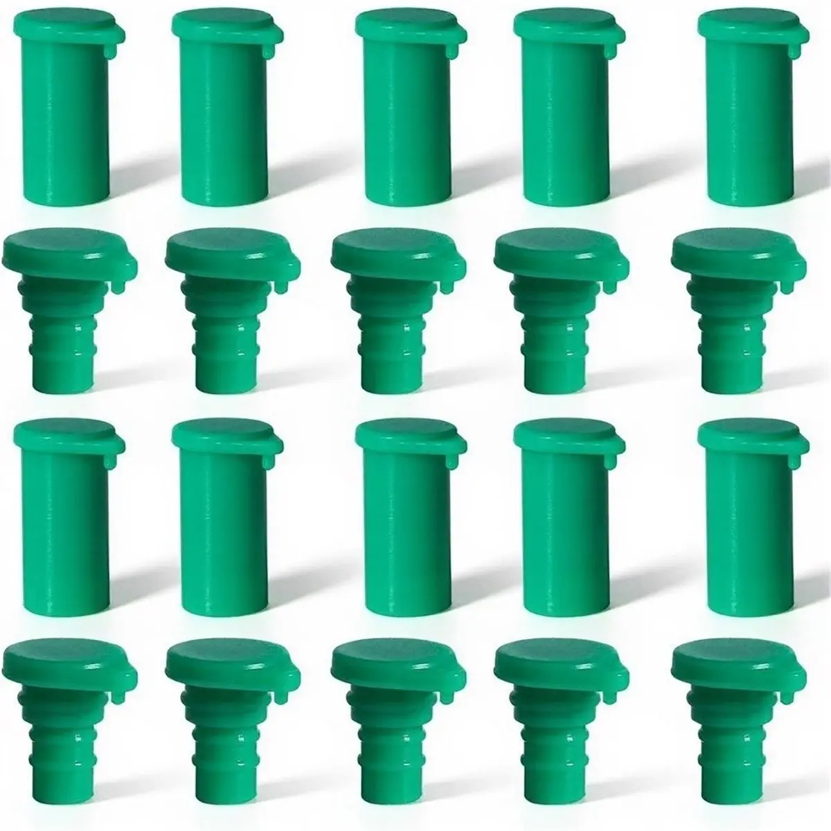 1set Inverter Dust Caps, Waterproof and Dustproof Covers, Suitable for Photovoltaic Cables, IP67 Protection Rating