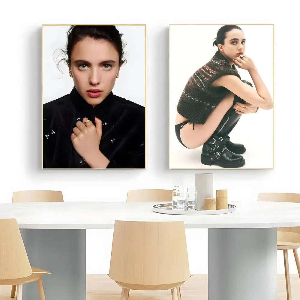 Refined Actress M-Margaret Qualley Poster Wall Art Print Decorative Mural Home Decor Gift Unframed