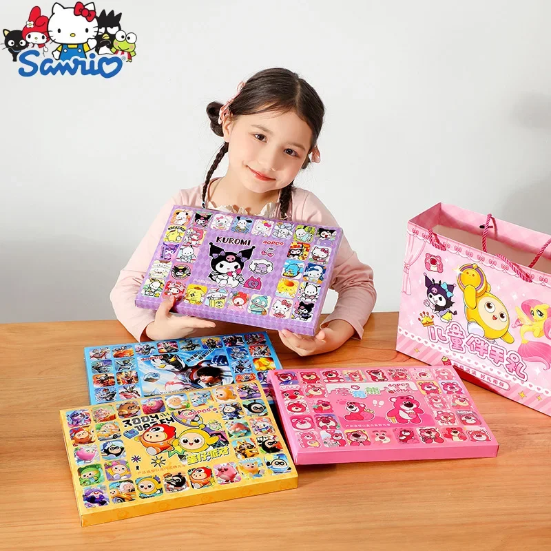 40pcs Sanrio Surprise Blind Box Kuromi Hello Kitty Christmas Advent Calendar Box Cinnamoroll Anime Doll Hanging Toy Gift