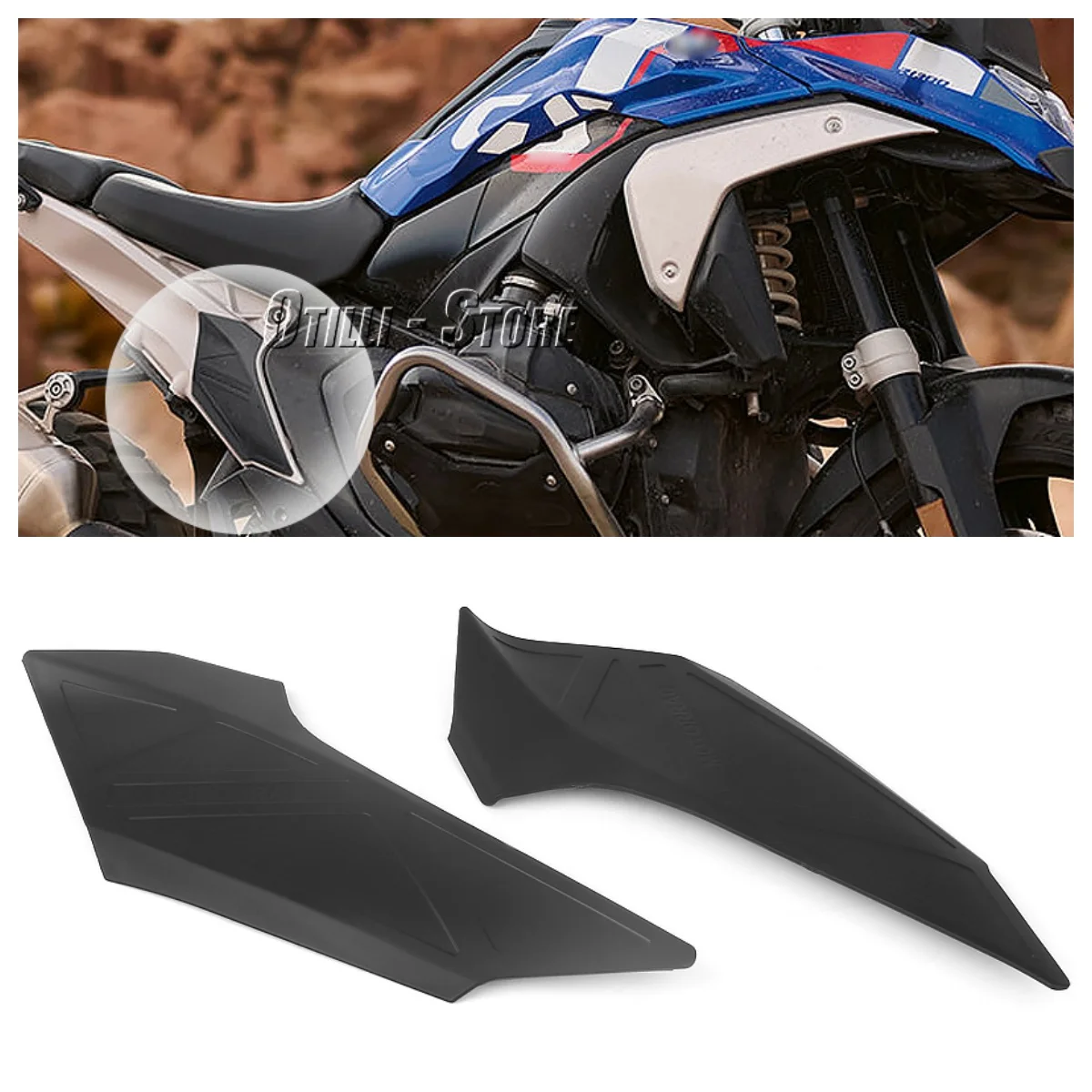 

For BMW R 1300 GS R1300GS R 1300GS Motorcycle ABS Frame Side Panels Guard Left And Right Anti-scratch Protective Cover Fairing