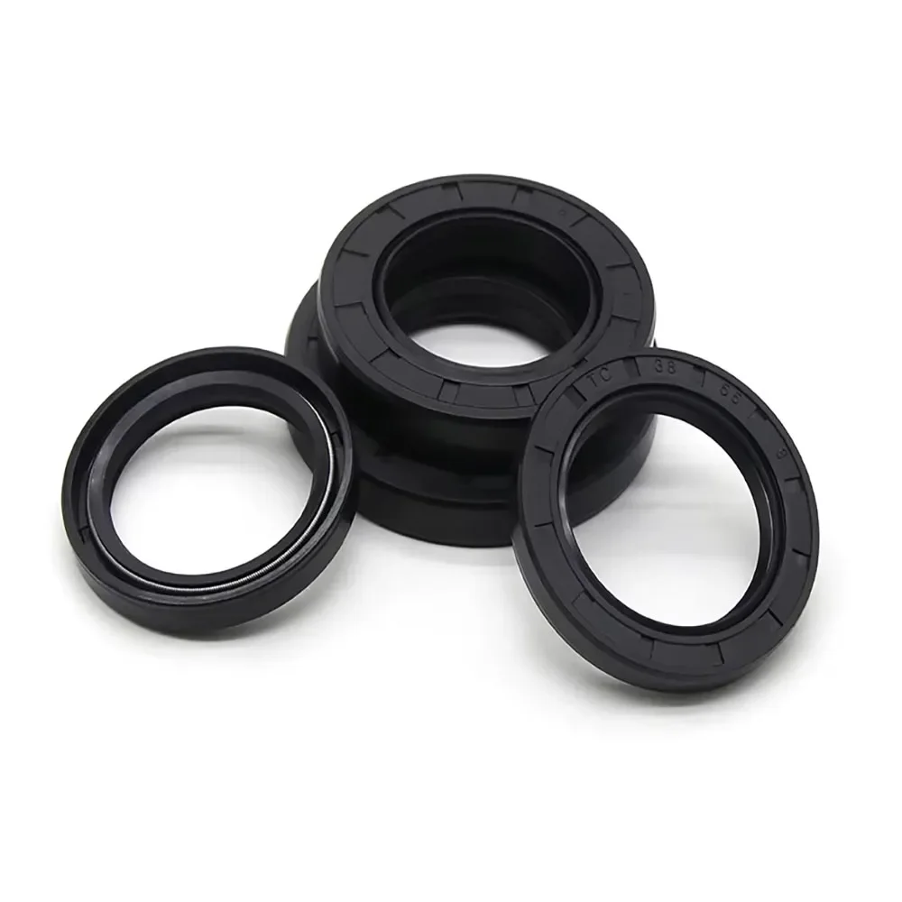 1/5/8 шт. NBR сальник ID 8-17 мм черный TC/FB/TG4 скелетон сальник двойная уплотнительная прокладка для губ б/у масло и износостойкость