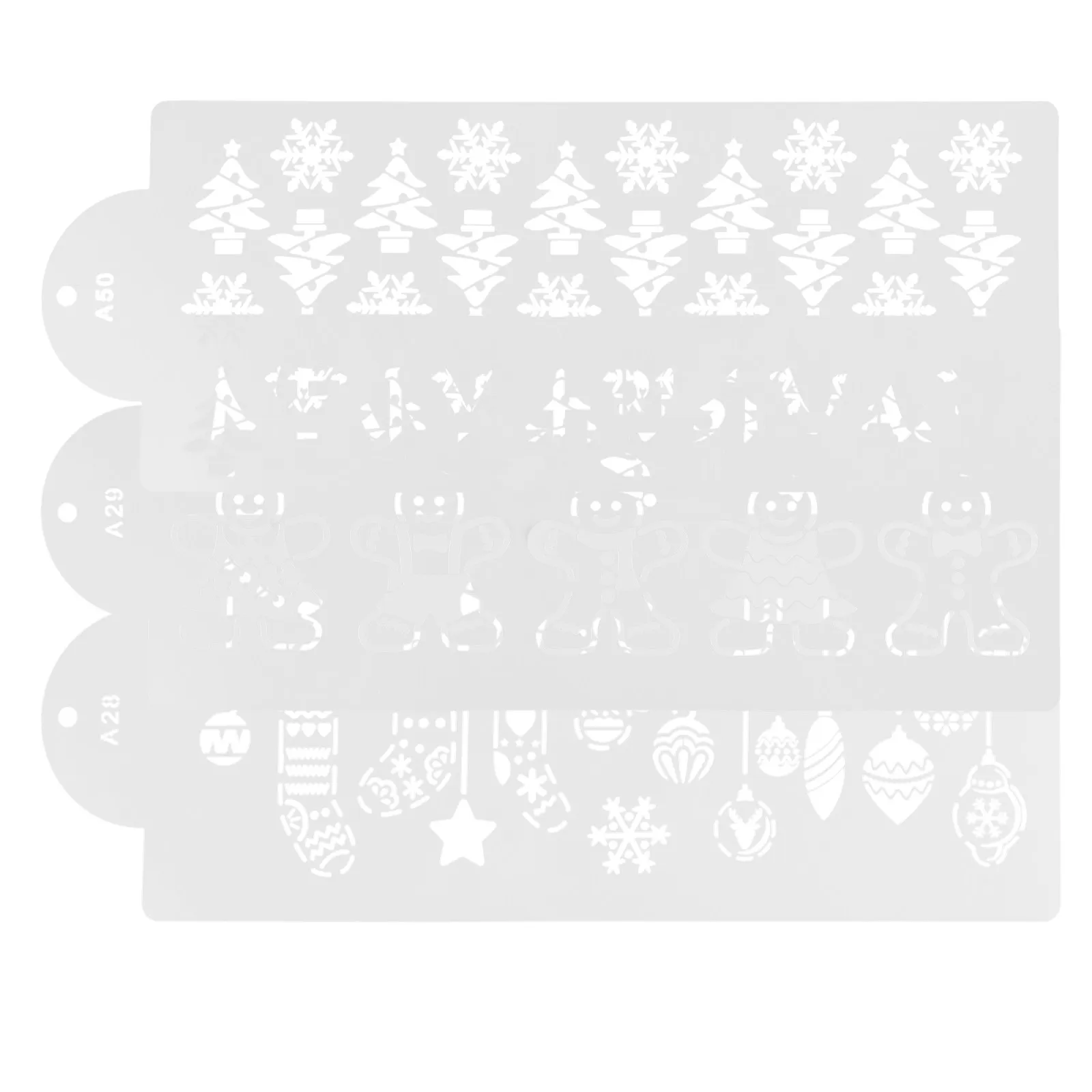 Cake Molds Stencil Decorating Baking Stencils for Bread Decoration Templates Decorations
