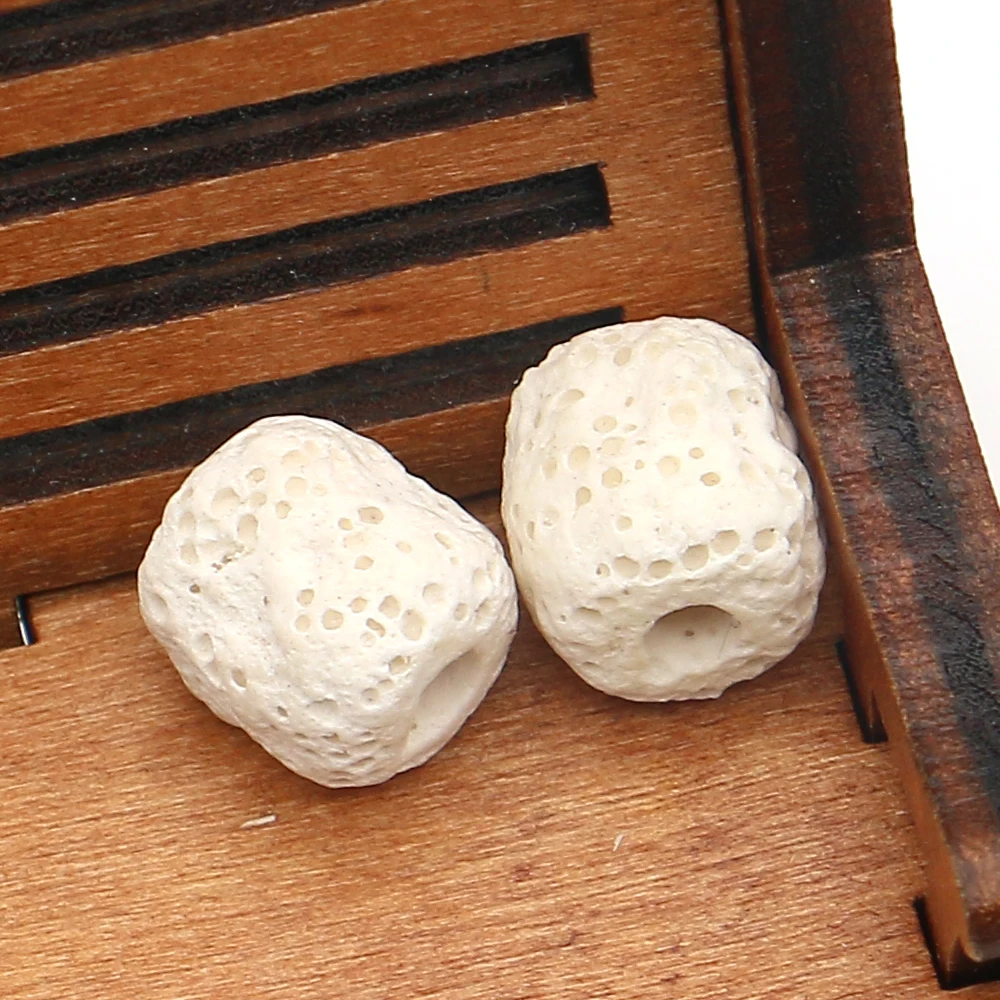 

Round Irregular Colorful Natural Volcanic Rock Loose Beads Straight Holes DIY Materials and Accessories Necklaces Bracelets