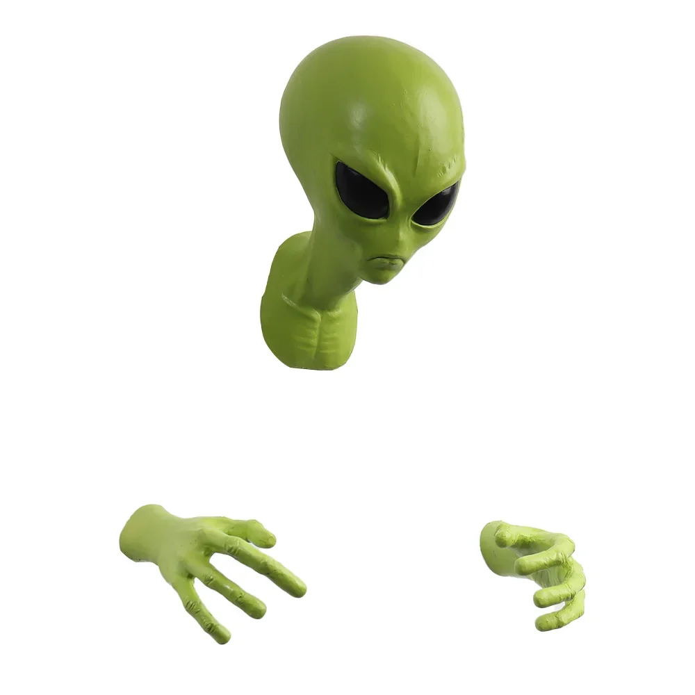 UFO الأخضر الغريبة الزائر 51 منطقة خارج الأرض الكائن الوحش دراسة غرفة المعيشة الجدار الشنق زخرفة الخيال العلمي عاشق هدية #2