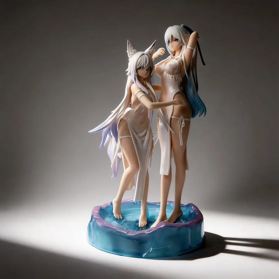 

Hakimi Bailu Double Display Beautiful Girl Main Story Story Statue Game Gift Figure Model Collectible Gift