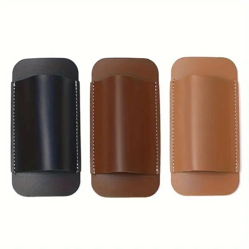 Folding Knife Sheath, Outdoor Waist Hanging Knife Pouch, 5-Inch Portable Leather Case for Knife Storage & Protection image 5