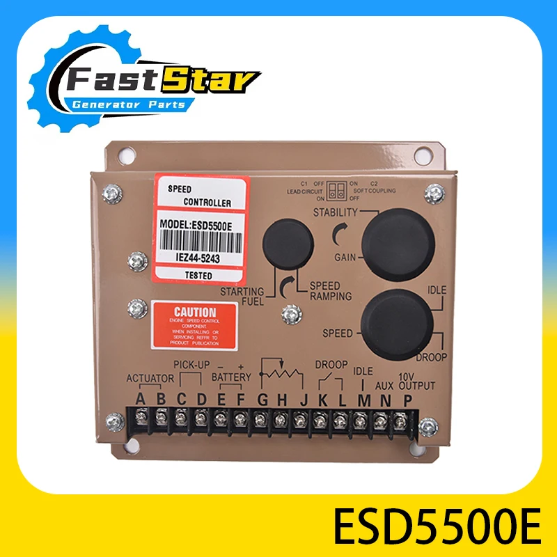 Kit Xeon Electronic Engine Speed Controller Governor ESD5500E ESD5500 Generators Genset Parts Generator Voltage Regulator