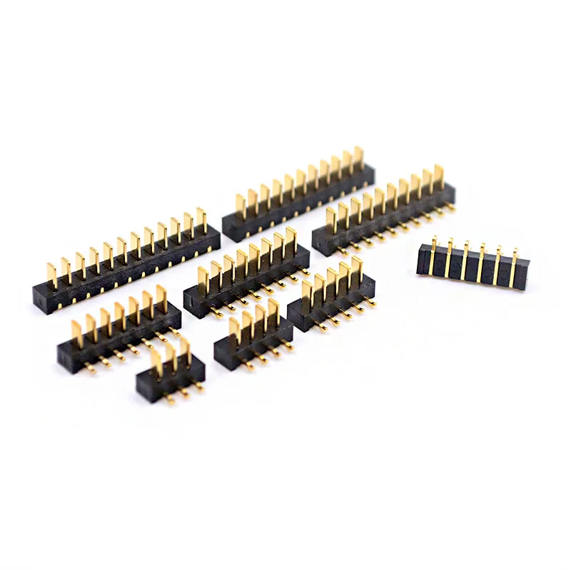 10X Inner Battery Connector 3 4 5 6 7 8 9 10 11 12Pin  Male Header Battery Connector Pitch 2.5mm  Right Angle Through Holes PCB