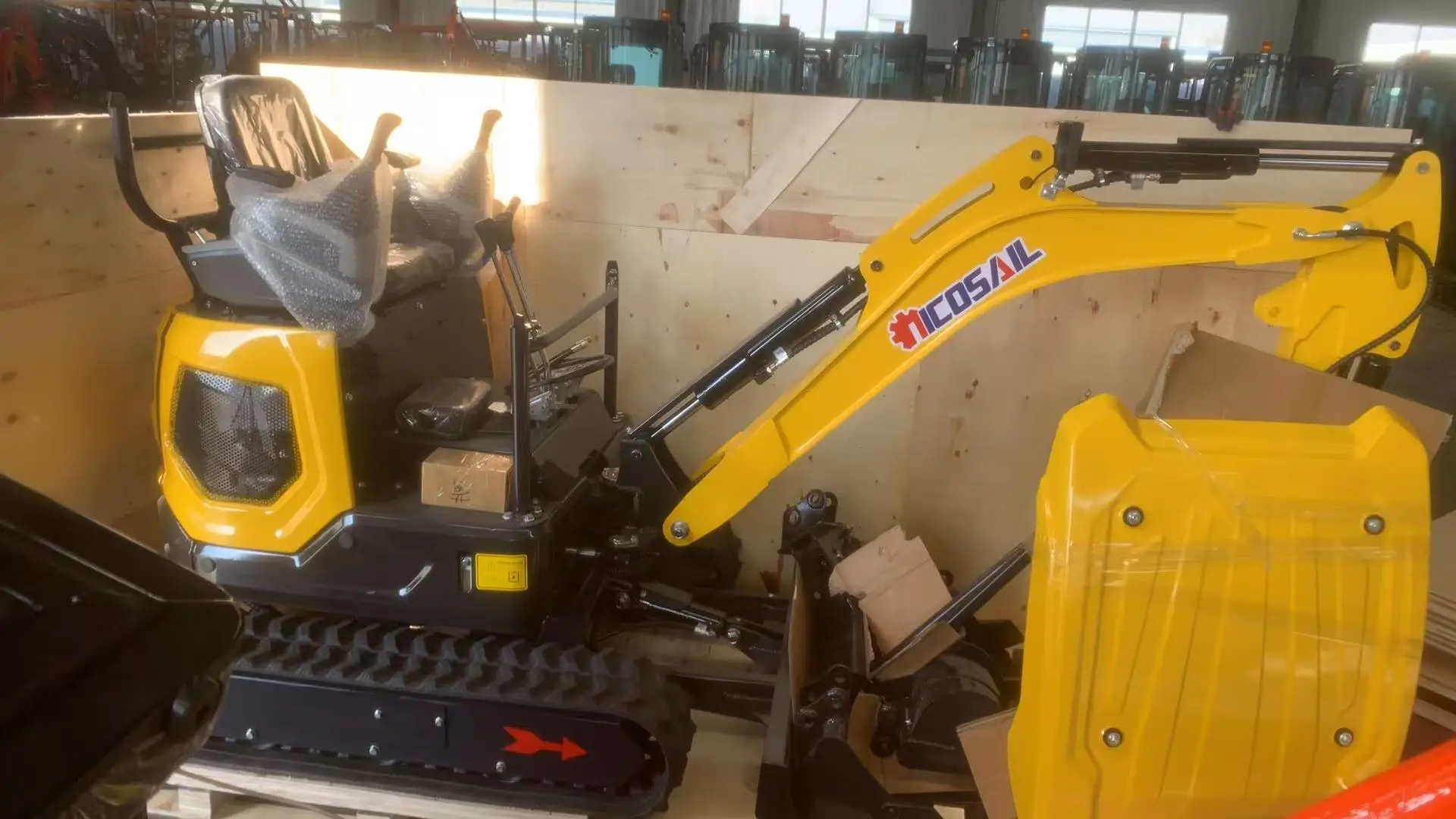 Nuovo prezzo all'ingrosso mini escavatore CE EPA Motore Kubota Bagger 2,2 tonnellate 3,5 tonnellate mini escavatore a coda zero