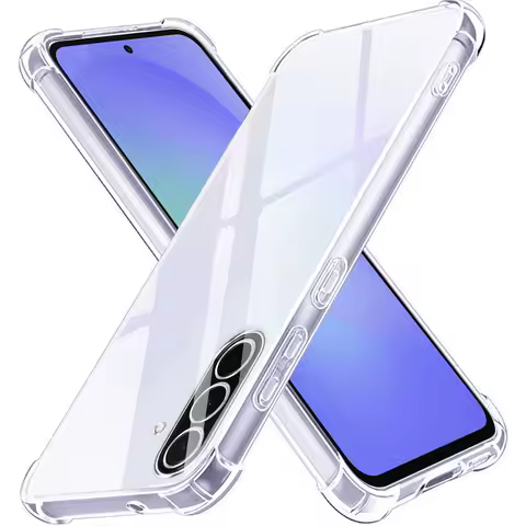 Shockproof Airbag Clear Case For Samsung A26 A36 A25 A35 A34 A33 Galaxy A22 A22S A23 A24 Soft Silicone Anti-Drop Protect Bumper