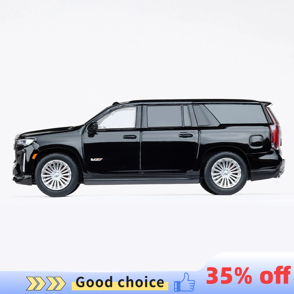 MASDI 1/64 Escalade Zwart Speelgoed Model Auto Diecast Legering Motorvoertuig Diecast Metaal Model Tiener Volwassenen Geschenken