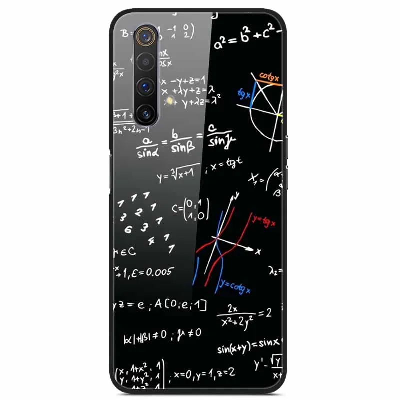 For Realme X3 Superzoom Case Tempered Glass Starry Marble Hard Back Cover for OPPO Realme X3 Superzoom Cases Protective Lion