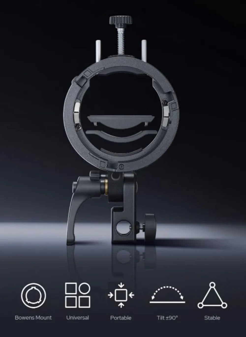 NEUE Godox S3 Speedlite-Halterung für Godox AD200Pro AD200Pro II AD400Pro AD400Pro II AD600Pro – Detail 2