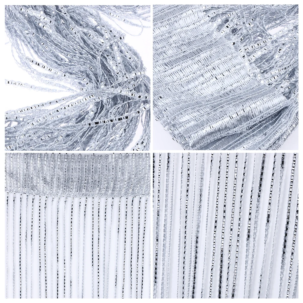 100 سنتيمتر X 200 سنتيمتر الزخرفية الباب سلسلة الستار معلقة نافذة لوحة الحائط هامش نافذة غرفة أعمى مقسم مقسم الباب ديكور المنزل