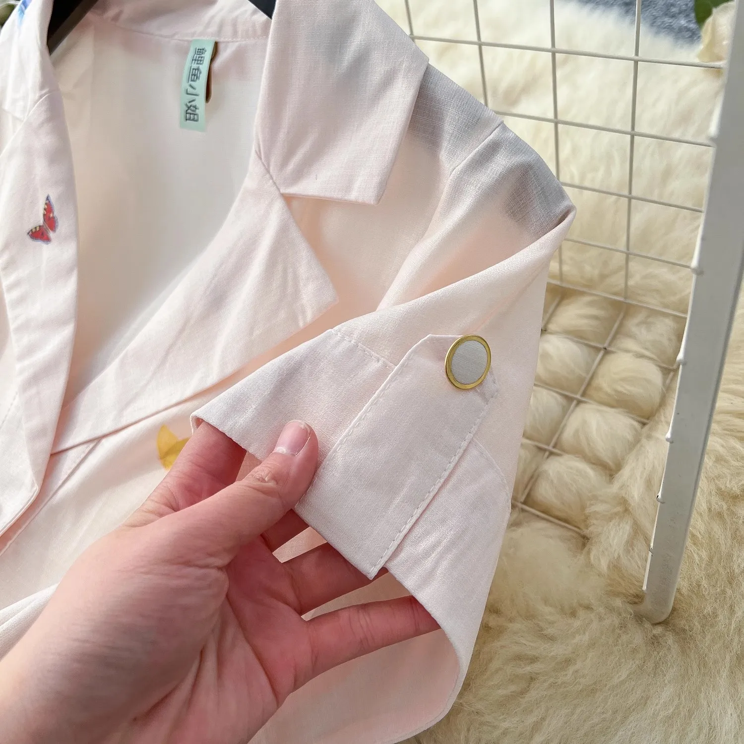 여성용 꽃무늬 프린트 원피스, 노치 반팔 싱글 브레스트 버튼 업 벨트, 보호 맥시 롱 로브, 여름 휴가