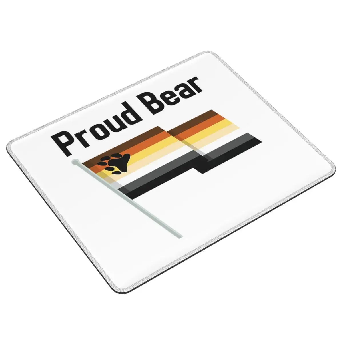 Proud Gay Bear Pride Flag Lgbt Mouse Pad Computer Keyboard Mouse Mat Gamer Laptop Desk Mat Office Table Mats