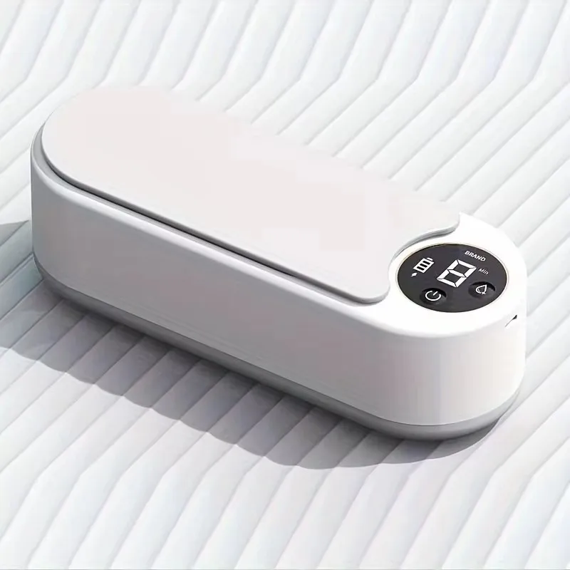 1pc High-Frequency Ultrasonic Glasses Cleaner Machine - Wireless Control, Multi-Purpose Cleaning for Eyewear and Accessories