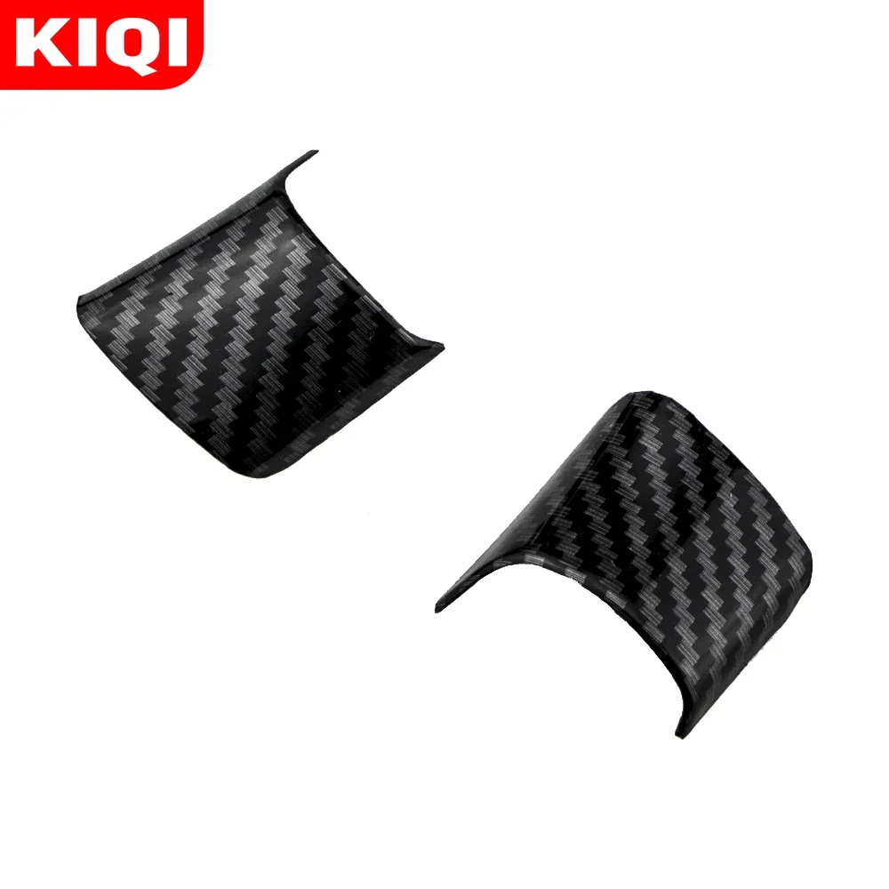 KIQI for Ford C-MAX Cmax 2011-2017 Grand C-Max 2011-2014  Accessories Car Styling Steering Wheel Trim Cover Sticker Decoration