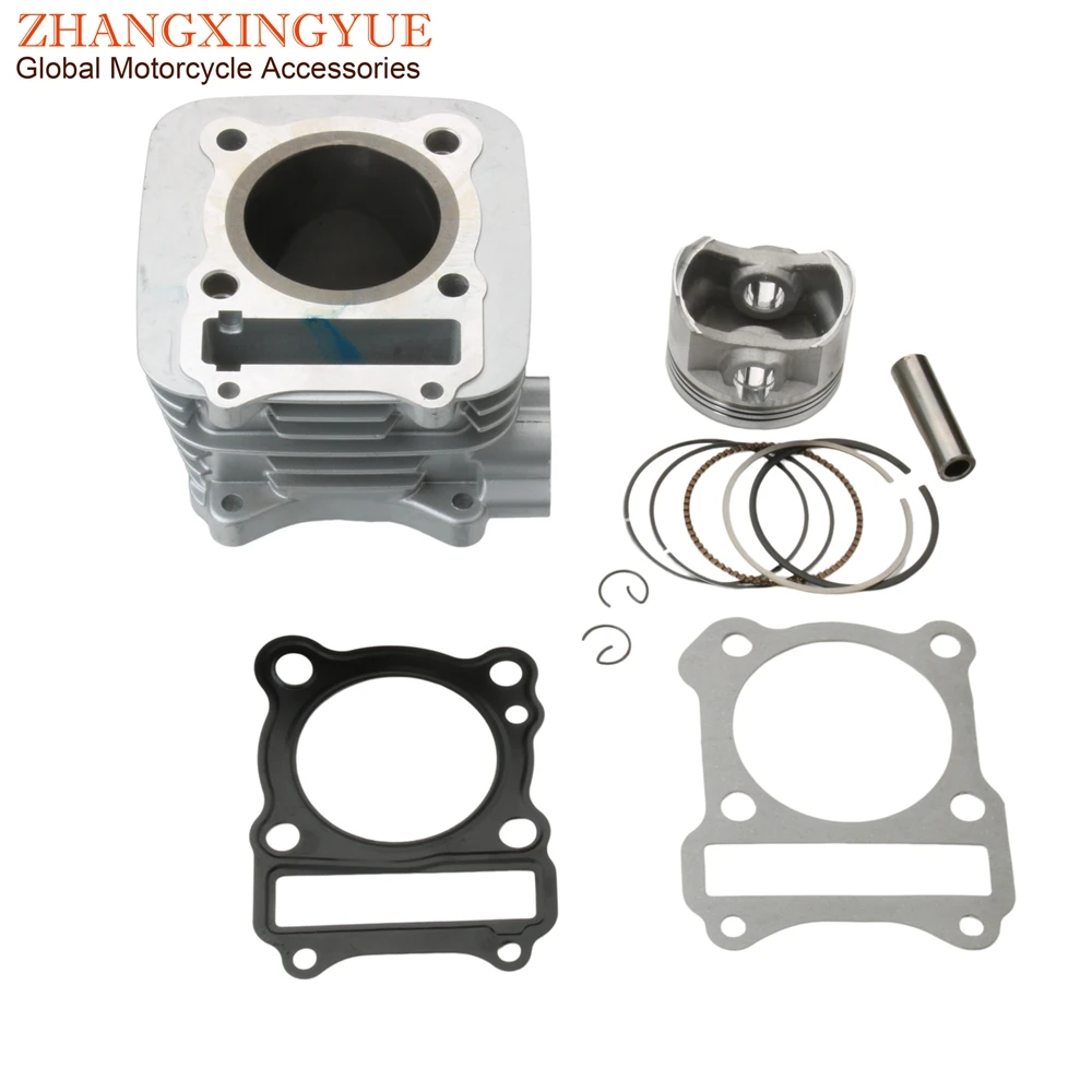 Motorcycle 62mm 150cc Big Bore Cylinder Kit For Suzuki EN125 GS125 GN125 GZ125 DR125 TU125 EN GS GN GZ DR TU 125cc 4-Stroke