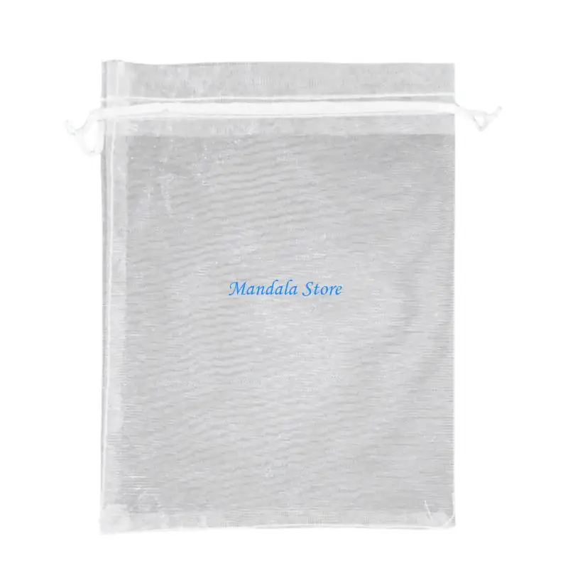 U2JC 100Pcs Fruit Netting Bags for Fruits Trees Strawberries Grape Vegetables