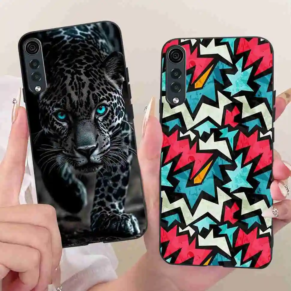 For LG Velvet 4G LMG910EMW  Case Fashion Simple Style Silicone TPU Black Cover For LG velvet 5G Lg Velvet 5G UW 6.8" Phone Cases view 5