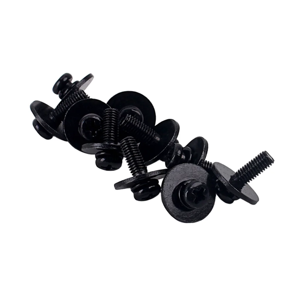 

10 Pcs Ear Mounting Screws with Washers Drum Parts Lug Garden Hose Reel Cover