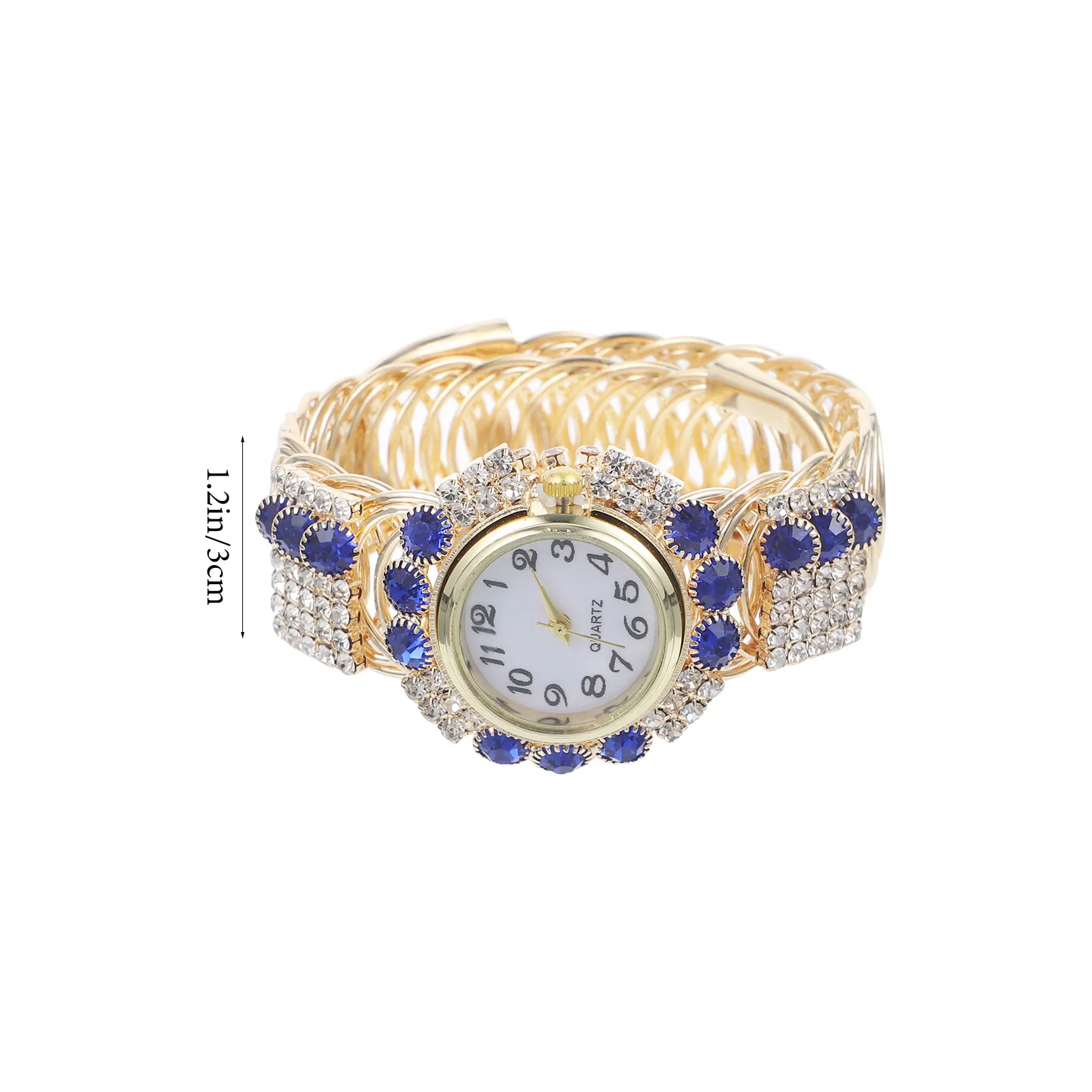 Suits for Women Quartz Women's Watch Jewelry Alloy Luxury Ladies Bangles Watches Bracelet