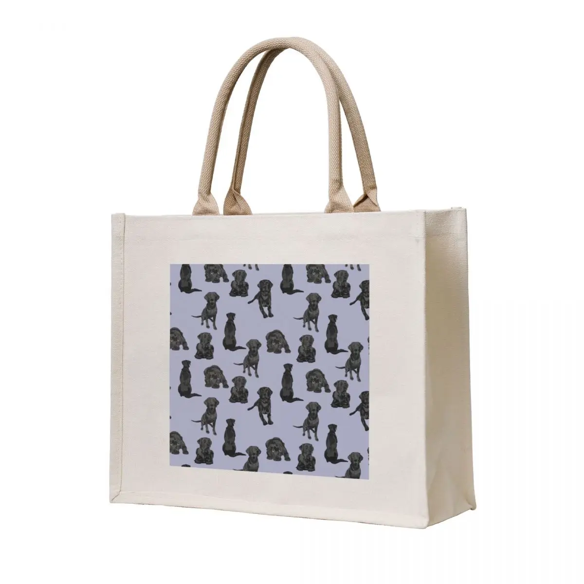 

black labrador Tote Bag Gift bags Fabric bag Reusable bags Big bag