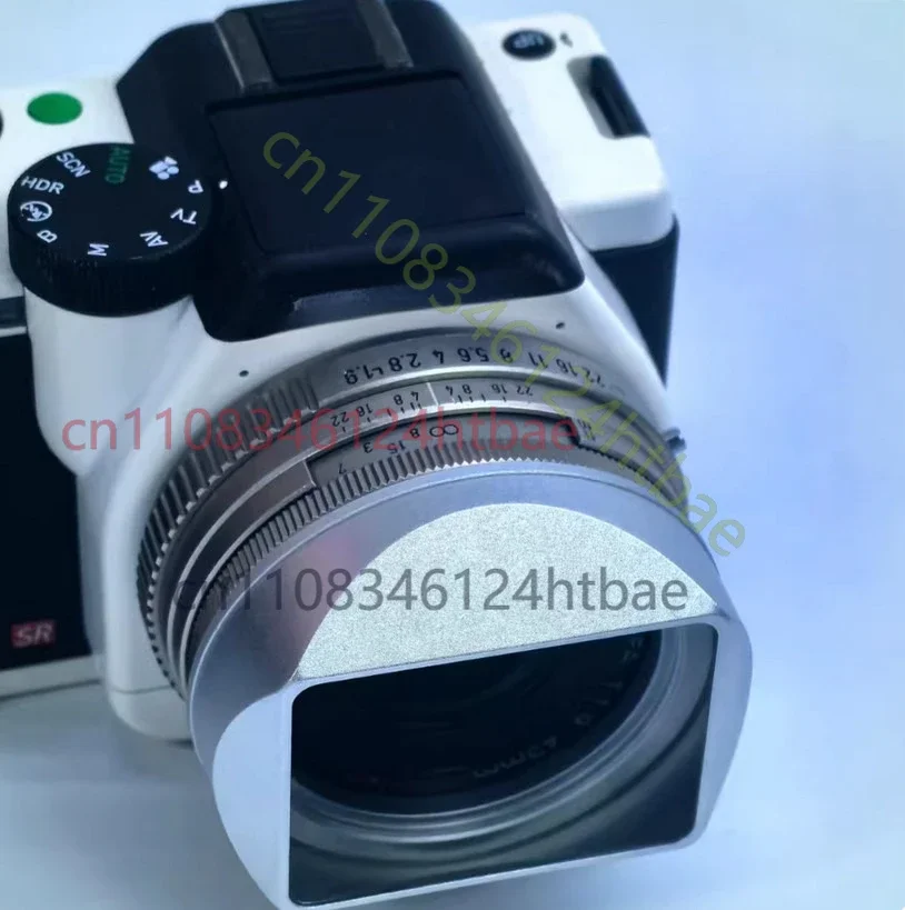 

Square Metal Lens Hood+Cap For Pentax FA 21mmF2.4 43mm f1.9/77mm 31mm f1.8 Lens