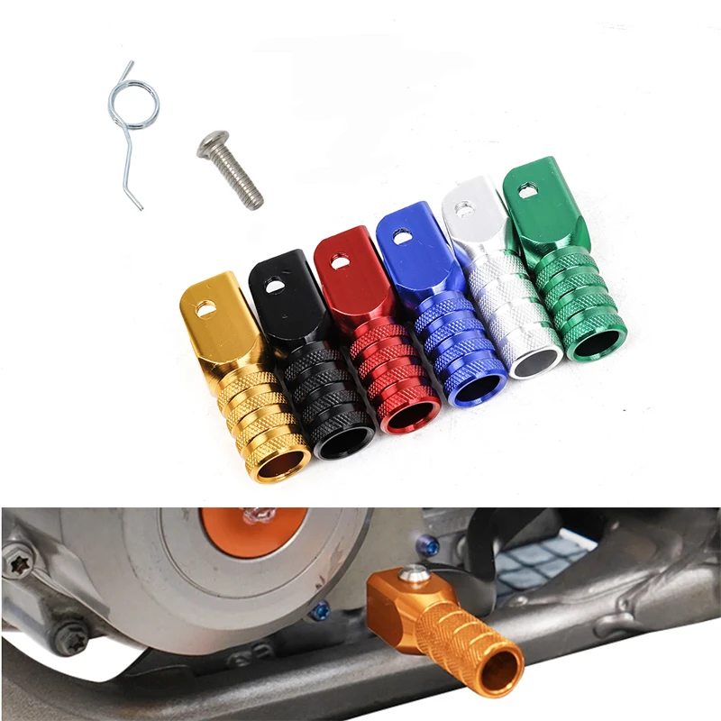 

1PCS CNC Motorcycle Rear Brake Gear Shift Lever Pedal Tip For SX SXF EXC EXCF XCW XCF SMR CRF YZF WRF KXF KLX RMZ MX