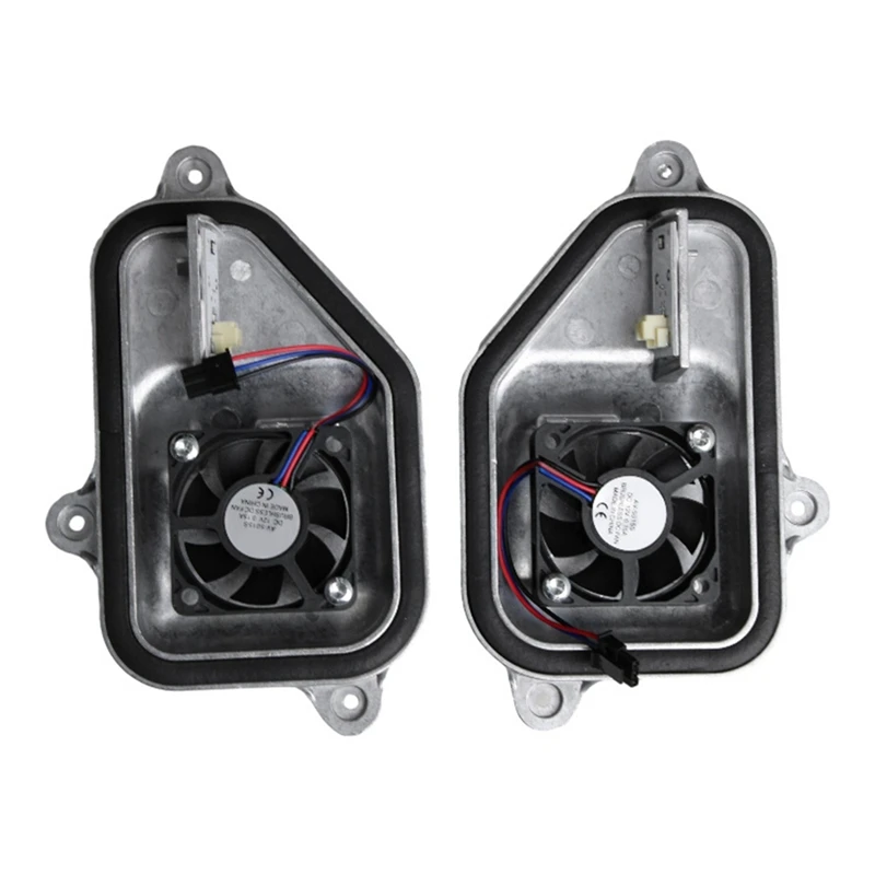 1Pair Front Headlight LED Angel Eyes Module With Fan 63117466543B 63117466544B For 1 Series F52 DRL Light Control Module Parts