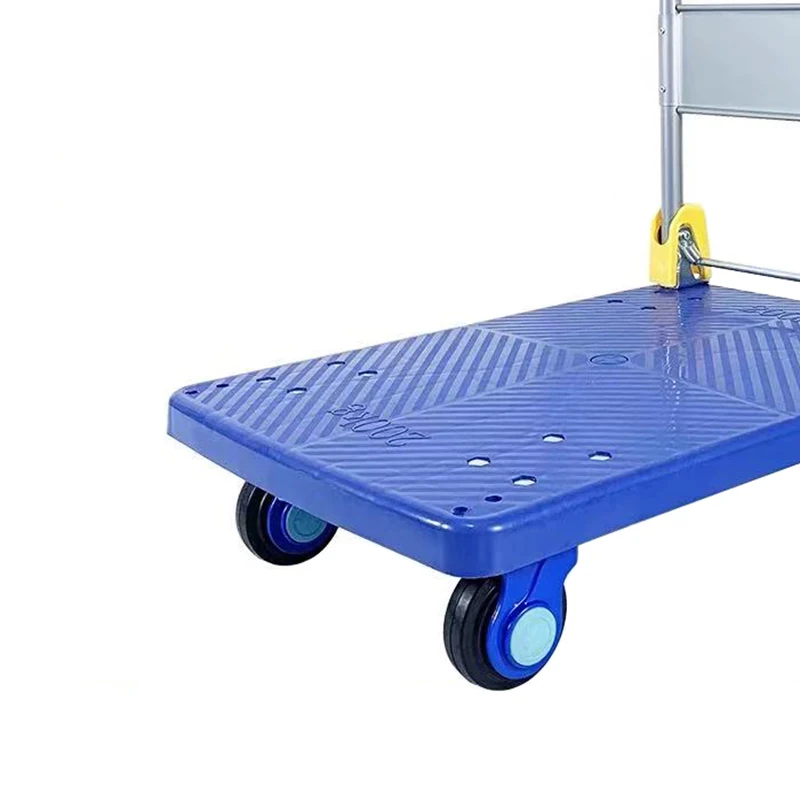 Folding & Rolling Flatbed Cart for Loading , Easy Assemble