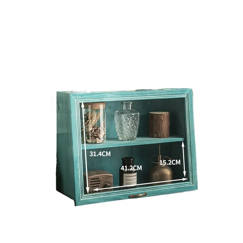 

*Стеллаж для хранения фигурок POP MART, витрина, деревянный ящик для хранения, кукольный шкаф, стекло