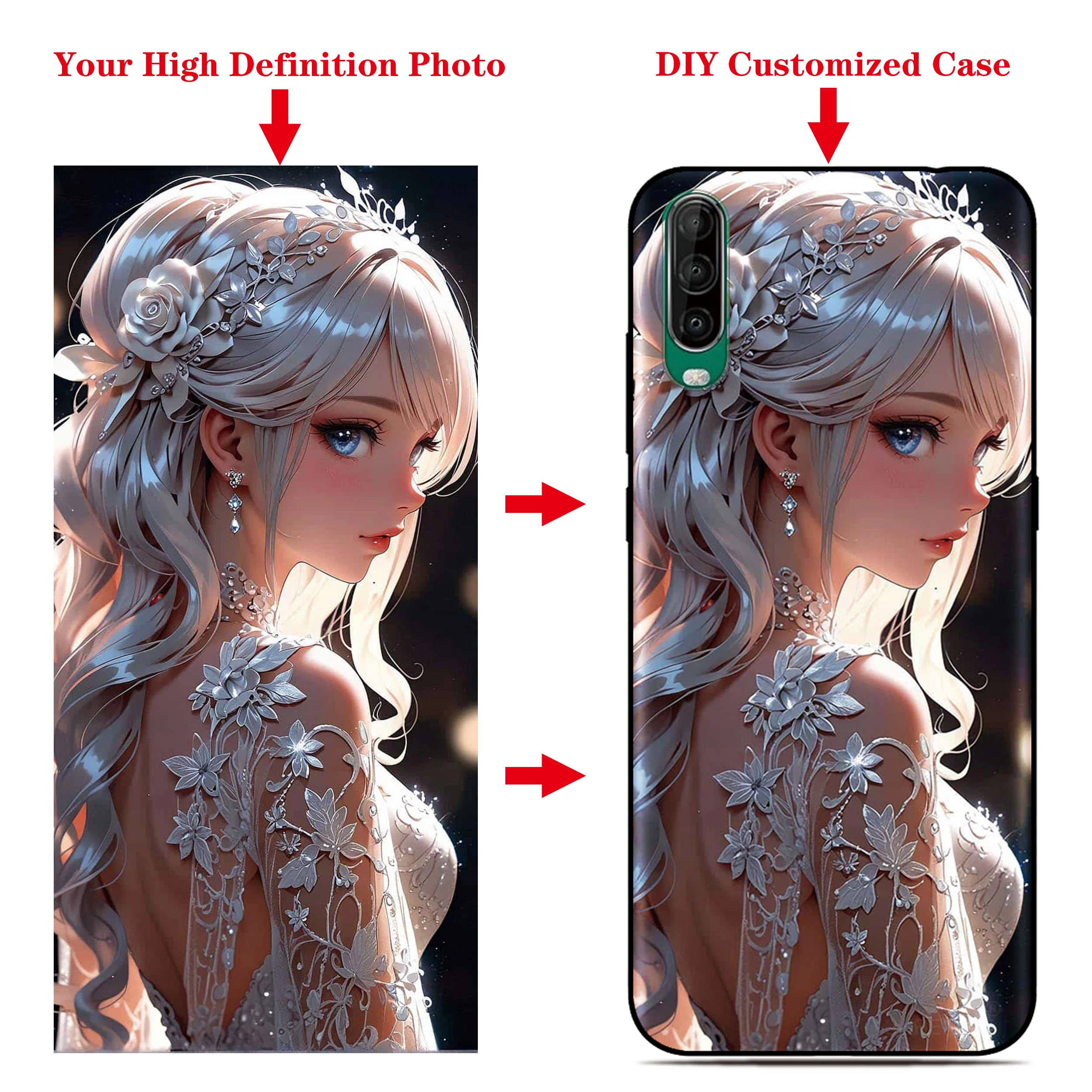 

Customized Photo Phone Case For WIKO T60 T50 T40 T20 T10 View 2 4 Lite 5 Y50 Y60 Y80 Y51 Y61 Y81 Y82 Y52 Y62 Power U30 U20 Cover