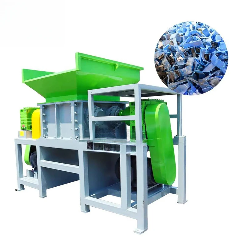 

Промышленный измельчитель пластиковых отходов 200 кг/ч с двойным валом/измельчитель пластика для вторичной переработки