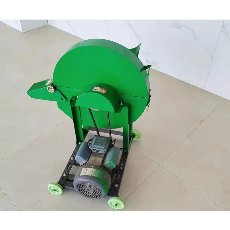 

Electric Banana Tree Shredder Machine Home Farm Use 220V For Chicken Duck Livestock Feed Cutter Crusher Grass Chopper
