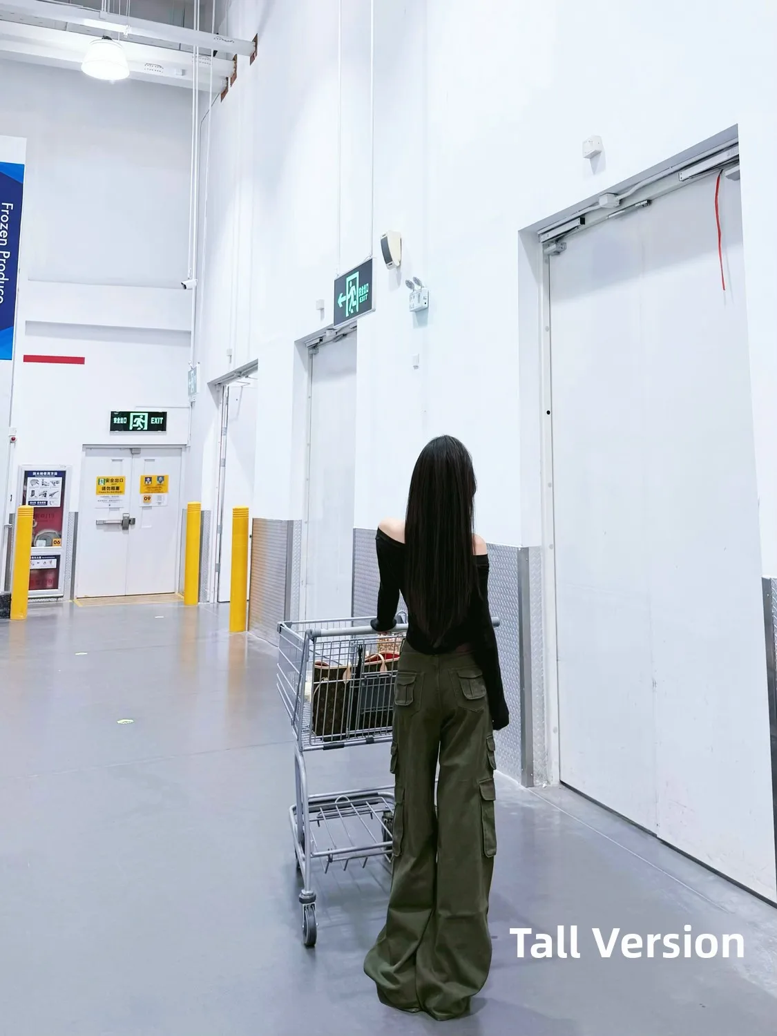 

Женские рабочие брюки из хлопка Heavy-Du с 3D-четами, прямые повседневные джинсы с высокой талией, осень-зима, женские ...