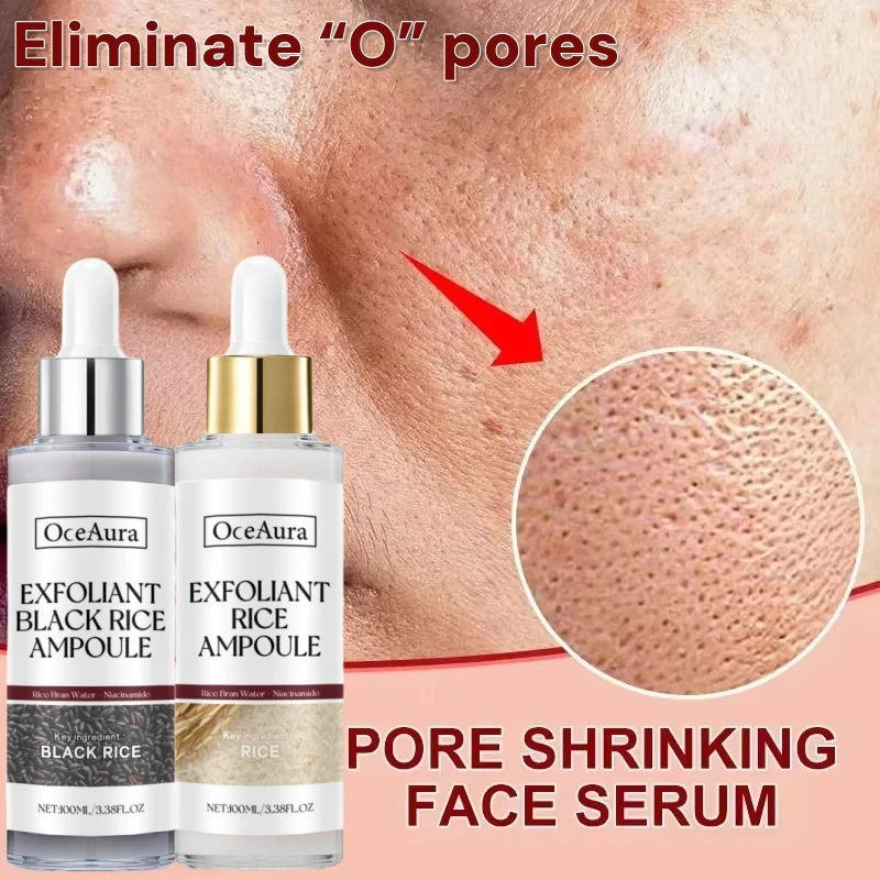 

Remove Large Pore Serum Rice Facial Pores Minimizing Shrinking Repair Products Brighten Skin Tone Lasting Moisturizing Skin Care