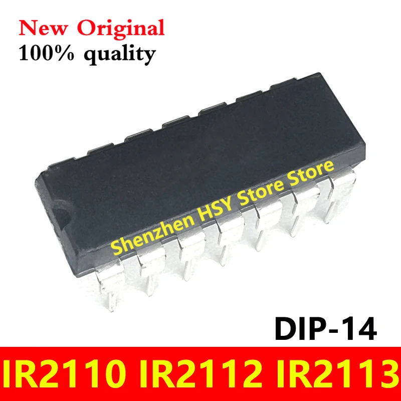 (5piece)100% New IR2110 IR2112 IR2113 IR2110PBF IR2112PBF IR2113PBF DIP-14 Chipset