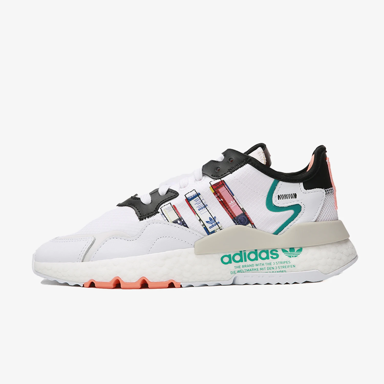 

Оригинальные мужские и женские спортивные кроссовки Adidas JOGGER с отражающими элементами и амортизацией FX3811