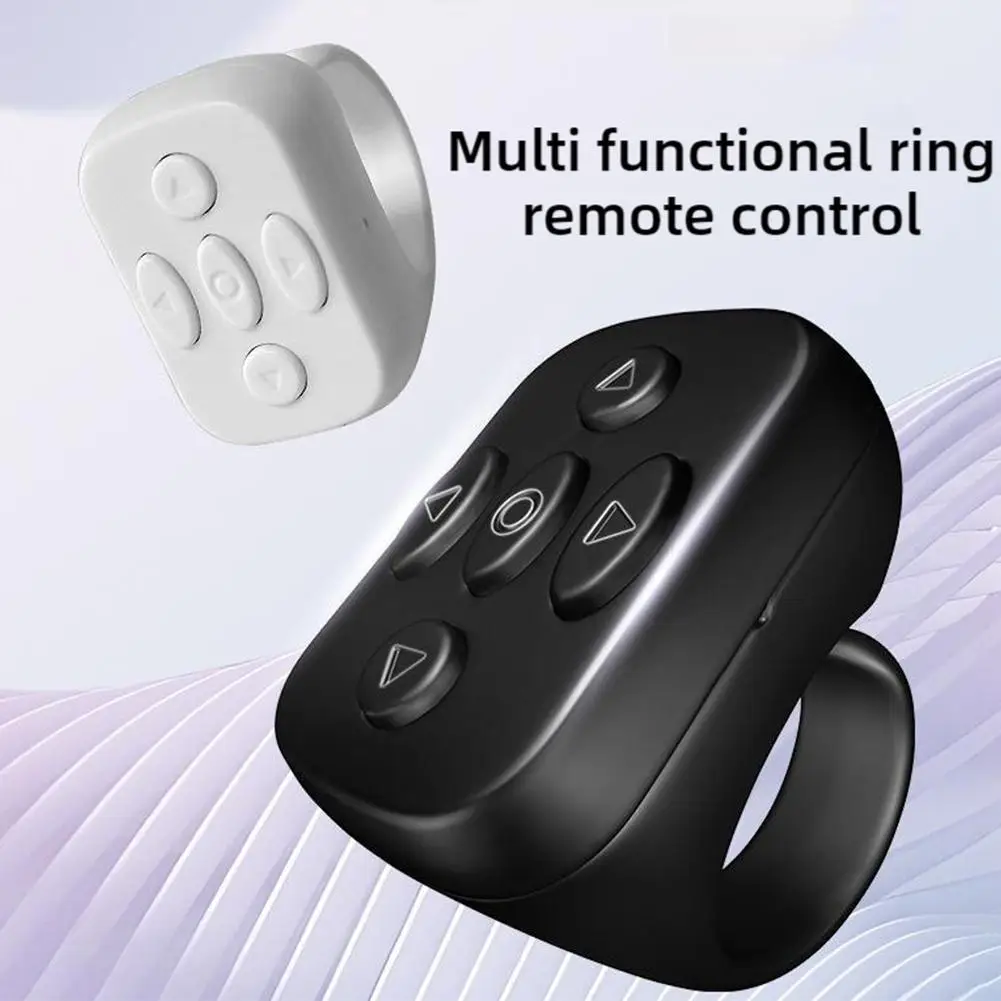 Wireless Bluetooth Mobile Selfie Lazy Instant Music Video Remote Control Mobile Phone Bluetooth Controller For Xiaomi Apple