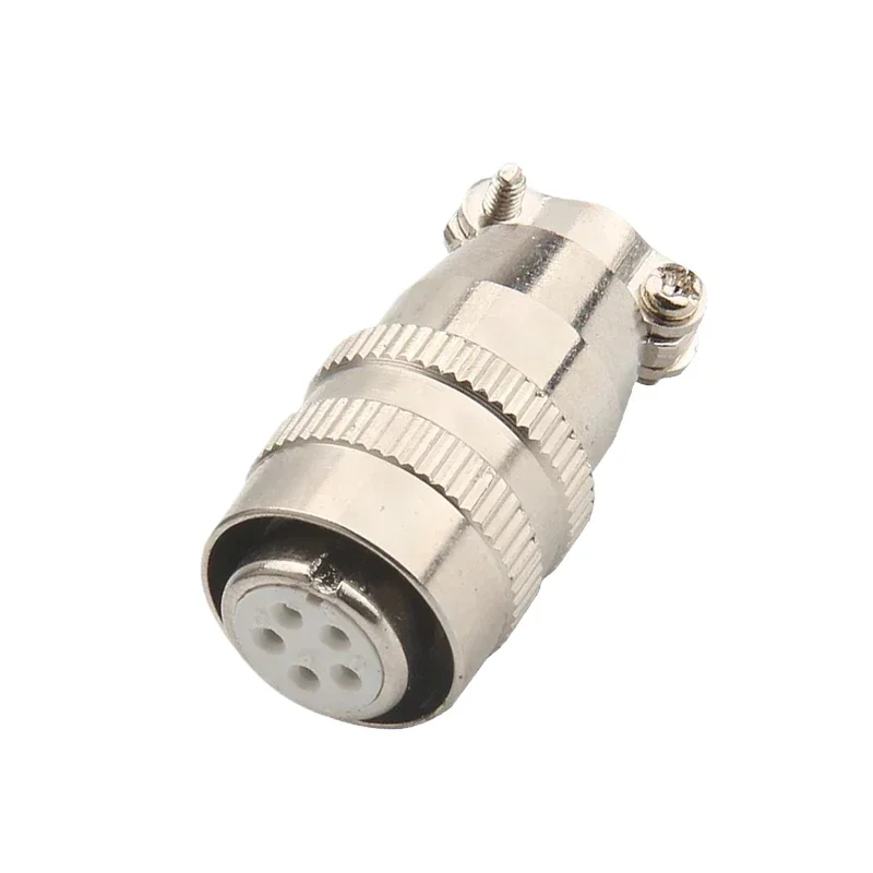 

10PCS MINSOO 5-core aviation plug XS12JK-5P/Y connector XS12K5P round seat XS12J5Y